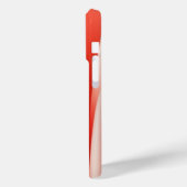 iPhone赤と白のモダンケース Case-Mate iPhoneケース (裏面 / 左)