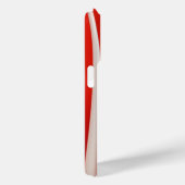 iPhone赤と白のモダンケース Case-Mate iPhoneケース (裏面 / 右)