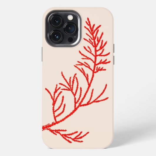 iPhone離れケースの杉の木 iPhoneケース (裏面)