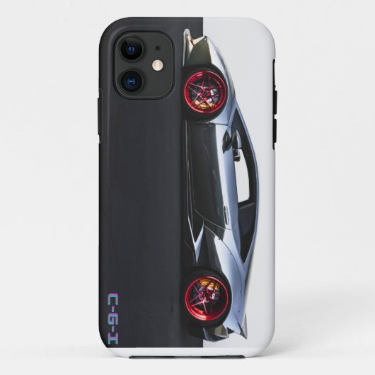 iphone11すごいcase mateカバーのスポーツカー Case-Mate iPhoneケース (裏面)