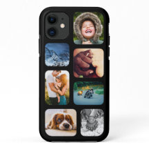 iPhone11フォトコラージュテンプレート丸め強