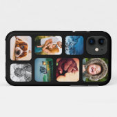 iPhone11フォトコラージュテンプレート丸め強 Case-Mate iPhoneケース (裏面(横))