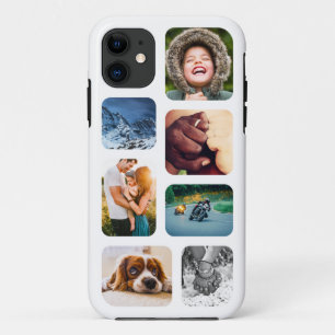 iPhone11フォトコラージュテンプレート丸め強 iPhone 11 ケース