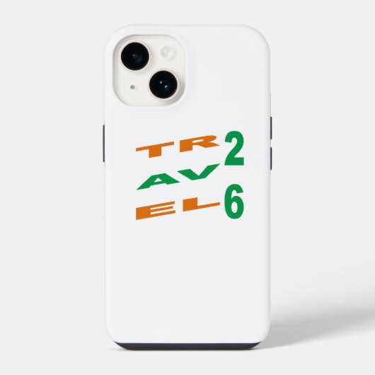 iPhone14ケース 旅行 26 iPhoneケース (裏面)