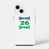  iPhone14  Case  QUEBEC  SPORT 26 iPhoneケース (裏面)