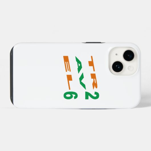   iPhone14 Case  TRAVEL  26 iPhoneケース (裏面横)