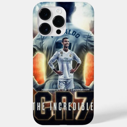Iphone14 proのRonaldo写真の最大ケース Case-Mate iPhoneケース (裏面)