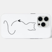 iPhone15 Pro Max かわいい猫のケース Case-Mate iPhoneケース (裏面 (横))
