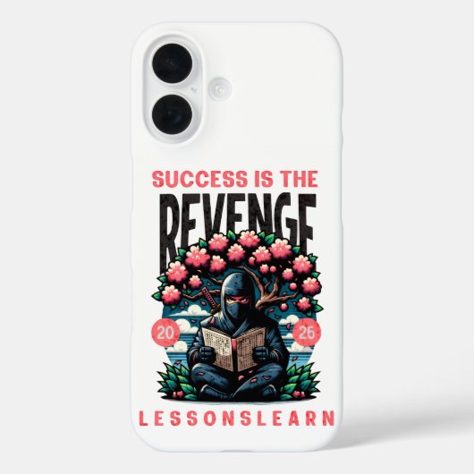 iPhone16 成功の復讐 レッスン学ぶケース Case-Mate iPhoneケース (裏面)