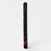 iPhone5ガーリーで抽象的な熱帯花のモノグラム Case-Mate iPhoneケース (裏面/左)