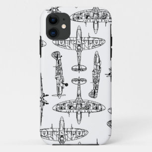 iphone5短気者の軍の空軍歴史の飛行機 iPhone 11 ケース