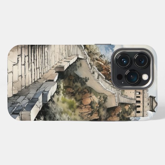 iPhone カバー (裏面横)