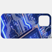iPhone カバー - シリコンチップ (裏面 (横))