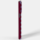 iPhone カラフル 15 Pro Maxの明るい円ケース Case-Mate iPhoneケース (裏面 / 右)