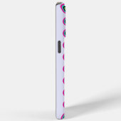 iPhone カラフル 15 Pro Maxの明るい円ケース Case-Mate iPhoneケース (裏面 / 右)