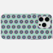 iPhone カラフル 15 Pro Maxの明るい円ケース Case-Mate iPhoneケース (裏面 (横))