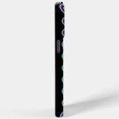 iPhone カラフル 15 Pro Maxの明るい円ケース Case-Mate iPhoneケース (裏面 / 右)