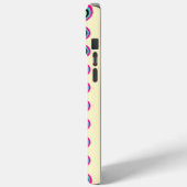 iPhone カラフル 15 Pro Maxの明るい円ケース Case-Mate iPhoneケース (裏面 / 左)