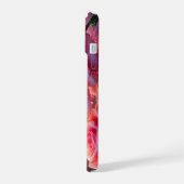 iPhone カーケース - バタフライローズ 15ケース (左側面)