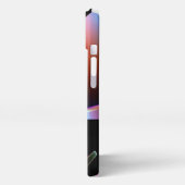 iphone クール 13ケースの抽象デザイン iPhoneケース (左側面)