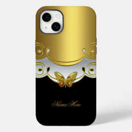 iPhone グリーン ゴールド ブラック ホワイト 蝶 Case-Mate iPhone 14 Plusケース