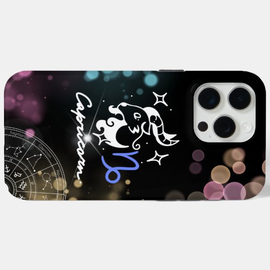 iPhone ケース.山羊座 Case-Mate iPhoneケース (裏面 (横))