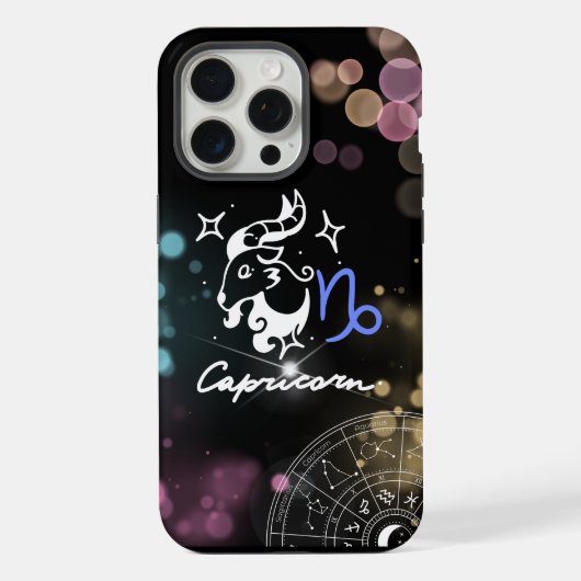 iPhone ケース.山羊座 iPhoneケース (裏面)