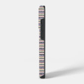 iPhone ストライプの Samsungケース iPhoneケース (左側面)