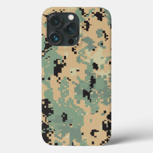 iPhone デジタル カモフラージュ パターン 13 Proケース