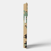 iPhone デジタル カモフラージュ パターン Case-Mate iPhoneケース (裏面 / 右)