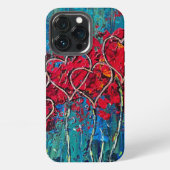 iPhone ハートケース iPhoneケース (裏面)