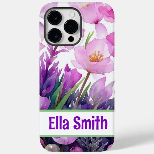 iPhone パーソナライズされた 14 Pro Maxケース Case-Mate iPhoneケース (裏面)