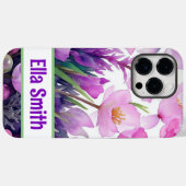 iPhone パーソナライズされた 14 Pro Maxケース Case-Mate iPhoneケース (裏面 (横))