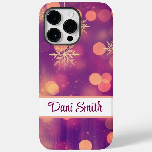 iPhone パーソナライズされた 14 Pro Maxケース Case-Mate iPhoneケース (裏面)