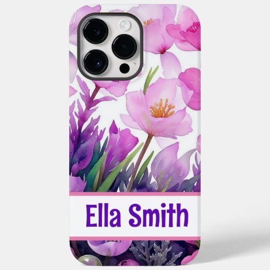 iPhone パーソナライズされた 14 Pro Maxケース Case-Mate iPhoneケース (裏面)