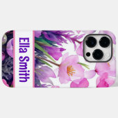 iPhone パーソナライズされた 14 Pro Maxケース Case-Mate iPhoneケース (裏面 (横))