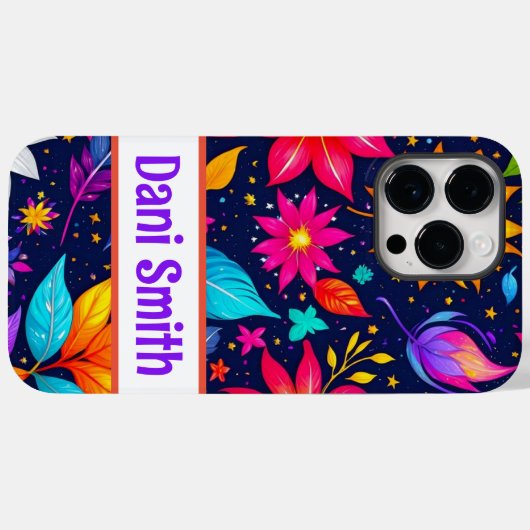 iPhone パーソナライズされた 14 Pro Maxケース Case-Mate iPhoneケース (裏面 (横))