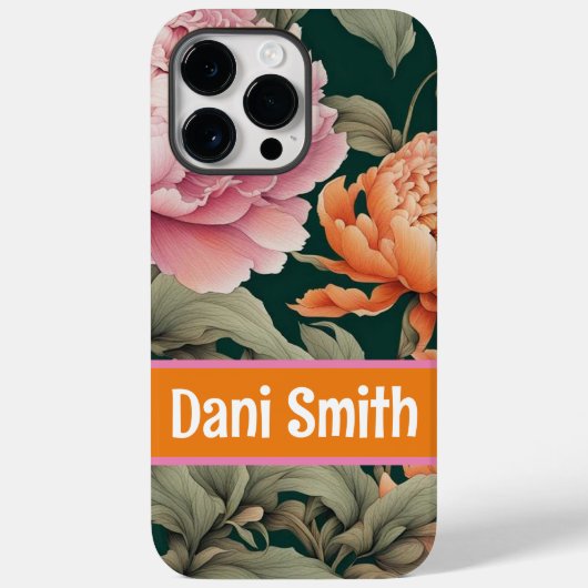 iPhone パーソナライズされた 14 Pro Maxケース Case-Mate iPhoneケース (裏面)