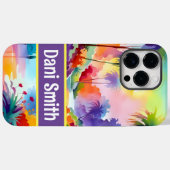 iPhone パーソナライズされた 14 Pro Maxケース Case-Mate iPhoneケース (裏面 (横))