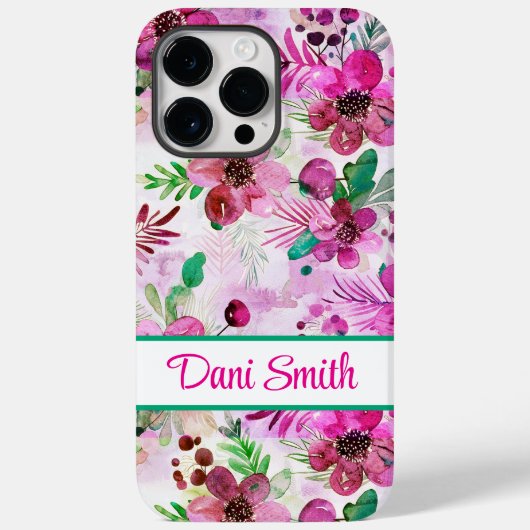 iPhone パーソナライズされた 14 Pro Maxケース Case-Mate iPhoneケース (裏面)