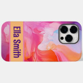 iPhone パーソナライズされた 14 Pro Maxケース Case-Mate iPhoneケース (裏面 (横))