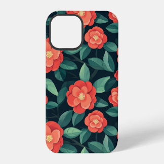 iPhone フローラル パターン ケース