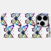 iPhone モノグラムの 14 Pro Maxケース蝶 Case-Mate iPhoneケース (裏面 (横))