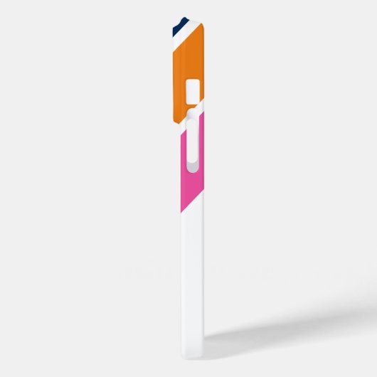 Iphone 名門私立校風の 14ストライプの Proケース Case-Mate iPhoneケース (裏面 / 左)