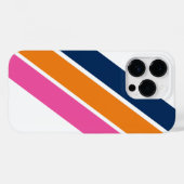 Iphone 名門私立校風の 14ストライプの Proケース Case-Mate iPhoneケース (裏面 (横))