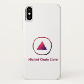 iPhone 10 Mistrotチェーンストアスタイルケース X ケース