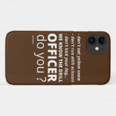 iPhone 11おもしろいケース「ドリルを知っている」 Case-Mate iPhoneケース (裏面(横))