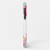 Iphone 11ガウアッシュフローラパーソナライズされたイニシャルケース Case-Mate iPhoneケース (裏面/左)