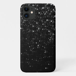 iPhone 11ケース黒水晶ストラきらきら光るス 11 ケース