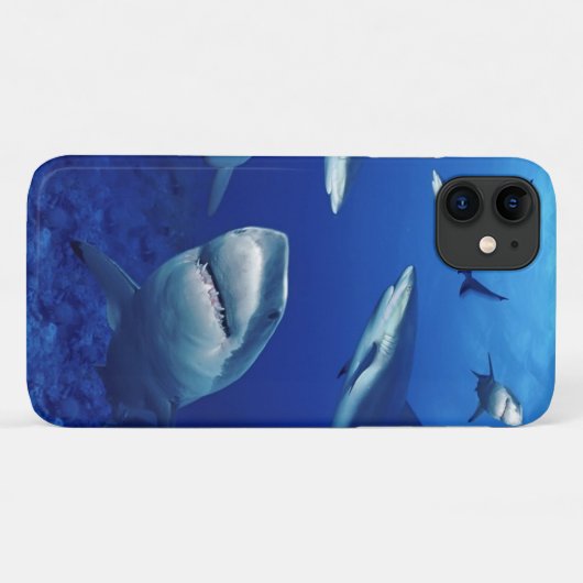 iPhone 11ケース·サメ  Case-Mate iPhoneケース (裏面(横))